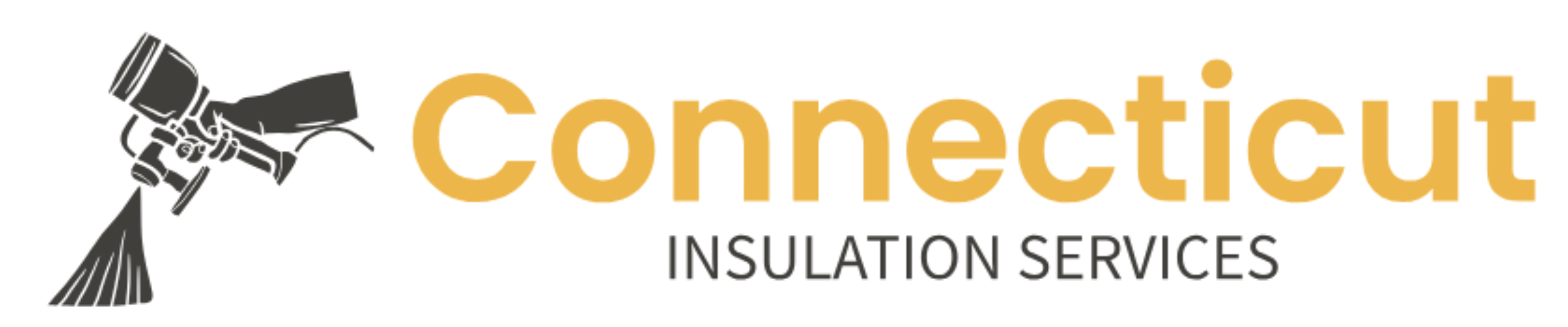 Website banner for Connecticut Insulation Services with logo
